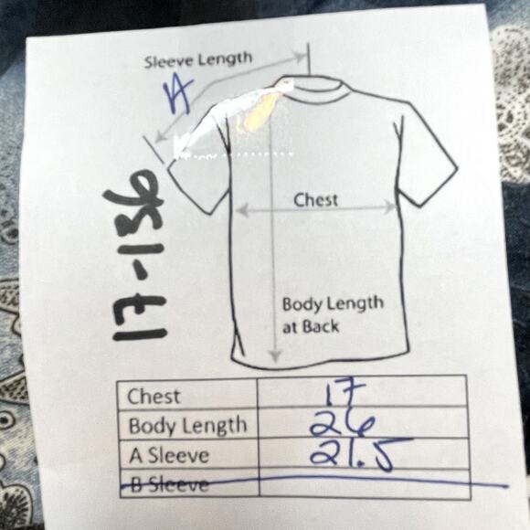 TIE DYE RHINESTONE BLING EMBELLISHED HANDKERCHIEF HEM LONG SLEEVE TOP - M - Picture 5 of 5